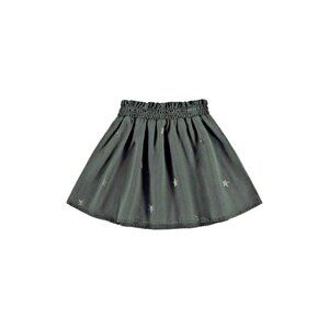 Bella Dahl Girls' Star Print Skirt in Modern Supermassive Black Size 8 I11008AFA